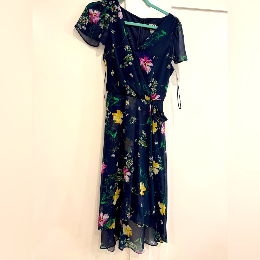 DKNY chiffon dress